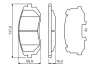Тормозні (гальмівні) колодки Bosch 0 986 494 653 (фото 7)
