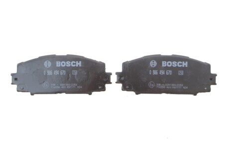 Тормозні (гальмівні) колодки bosch 0986494670
