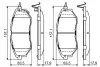 Тормозні (гальмівні) колодки Bosch 0 986 494 679 (фото 7)