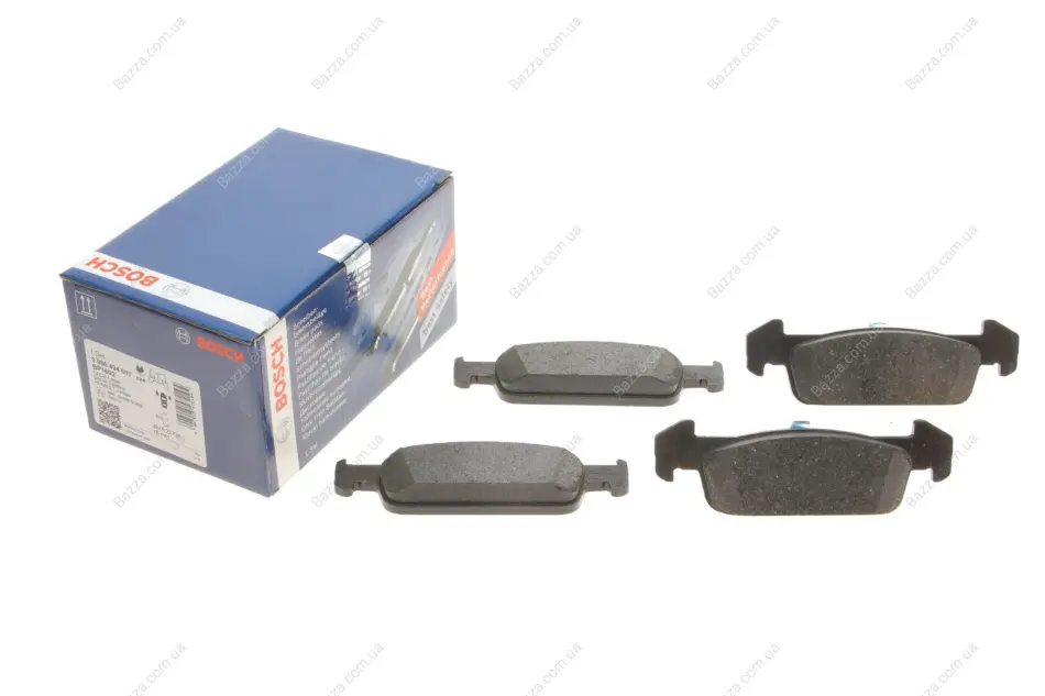 Тормозні (гальмівні) колодки Bosch 0 986 494 697 (фото 1)