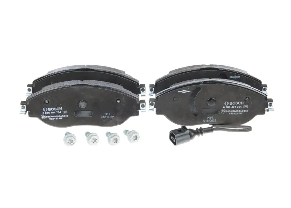 Тормозные колодки bosch 0 986 494 704