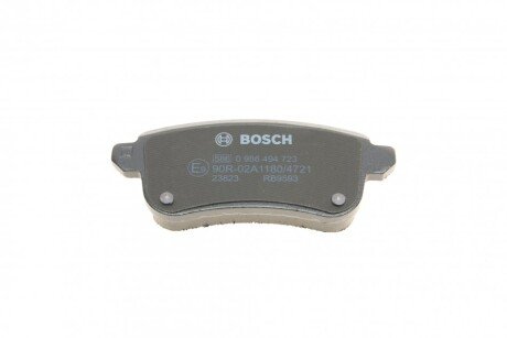 Тормозные колодки bosch 0 986 494 723