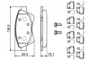 Тормозні (гальмівні) колодки Bosch 0986494725 (фото 5)