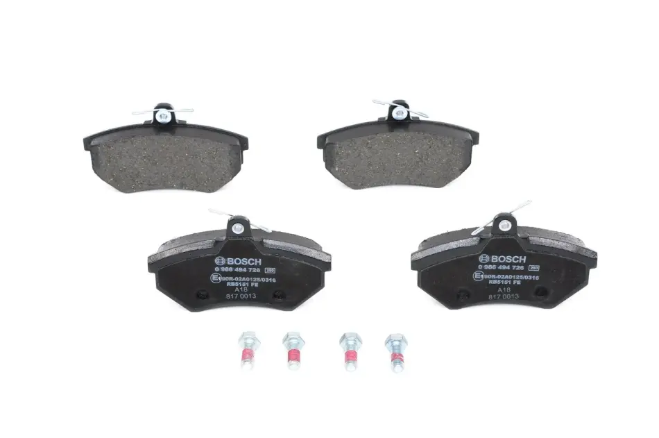 Тормозные колодки bosch 0 986 494 726