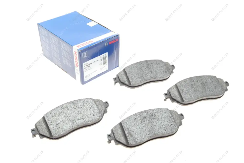 Тормозні (гальмівні) колодки Bosch 0986494741 (фото 1)
