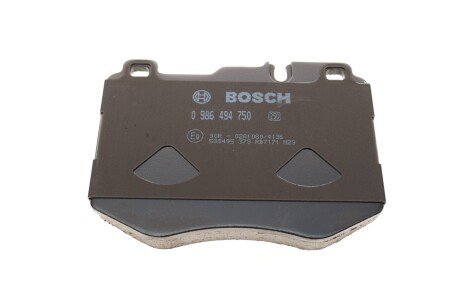 Тормозные колодки bosch 0 986 494 750