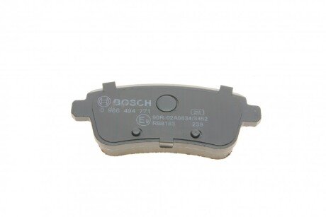 Тормозные колодки bosch 0 986 494 771