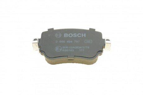 Тормозные колодки bosch 0986494797