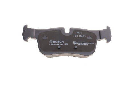 Тормозные колодки bosch 0986494812