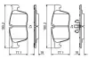 Тормозные колодки bosch 0 986 494 829