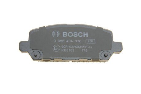 Тормозные колодки bosch 0986494838