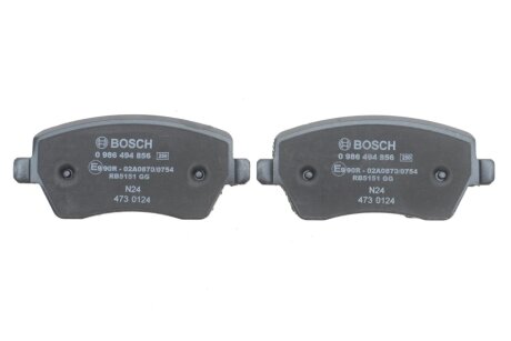 Тормозні (гальмівні) колодки bosch 0986494856
