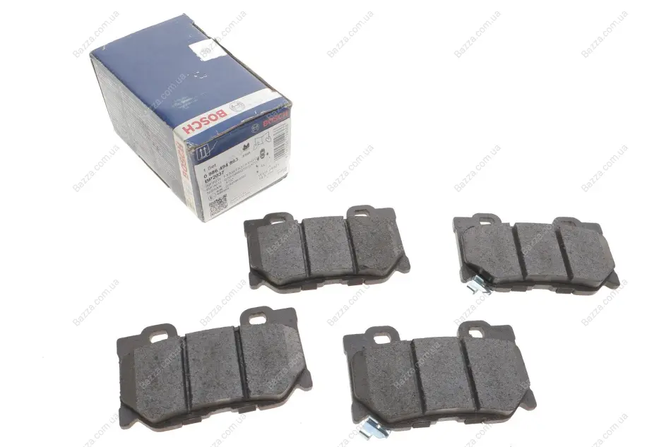 Тормозні (гальмівні) колодки Bosch 0986494863 (фото 1)