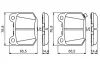 Тормозні (гальмівні) колодки Bosch 0 986 494 865 (фото 7)