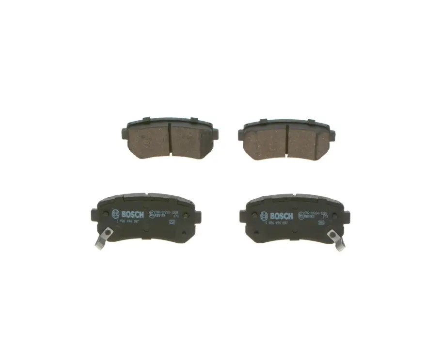 Тормозні (гальмівні) колодки Bosch 0 986 494 887 (фото 1)