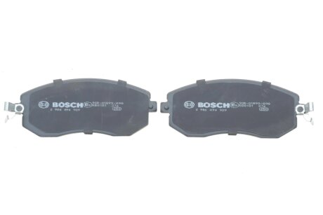 Тормозные колодки bosch 0986494909