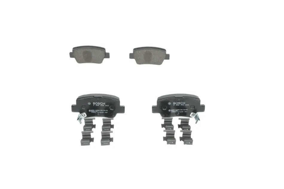 Тормозні (гальмівні) колодки Bosch 0 986 494 933 (фото 1)