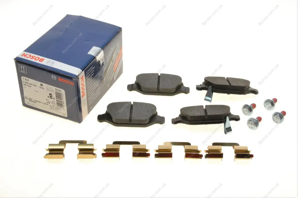 Тормозні (гальмівні) колодки Bosch 0986494935 (фото 1)