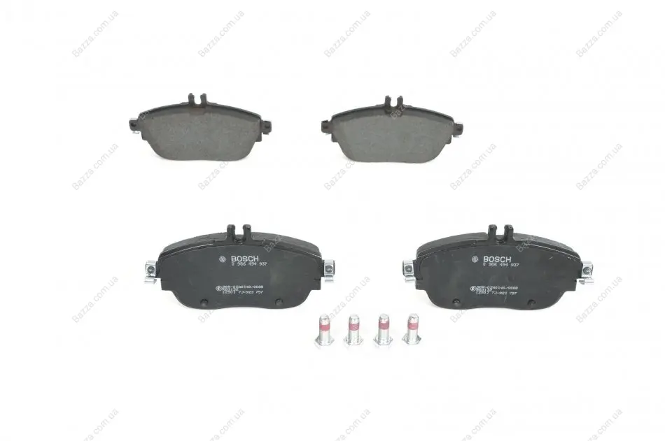 Тормозні (гальмівні) колодки Bosch 0 986 494 937 (фото 1)