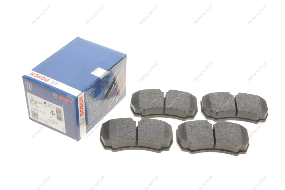 Тормозні (гальмівні) колодки Bosch 0986494953 (фото 1)