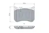 Тормозні (гальмівні) колодки Bosch 0 986 494 968 (фото 7)