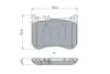 Тормозні (гальмівні) колодки Bosch 0986494968 (фото 8)