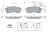 Тормозные колодки bosch 0 986 494 994