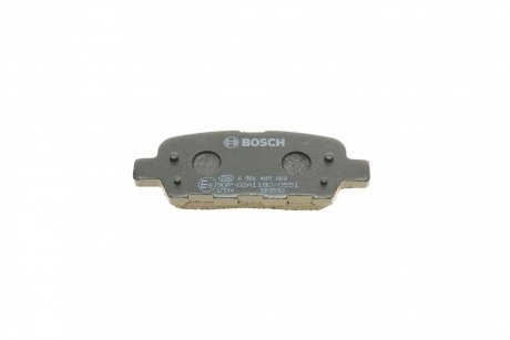 Задние тормозные колодки bosch 0986495089