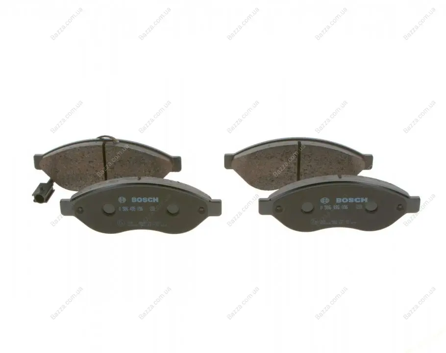 Тормозні (гальмівні) колодки Bosch 0986495096 (фото 1)