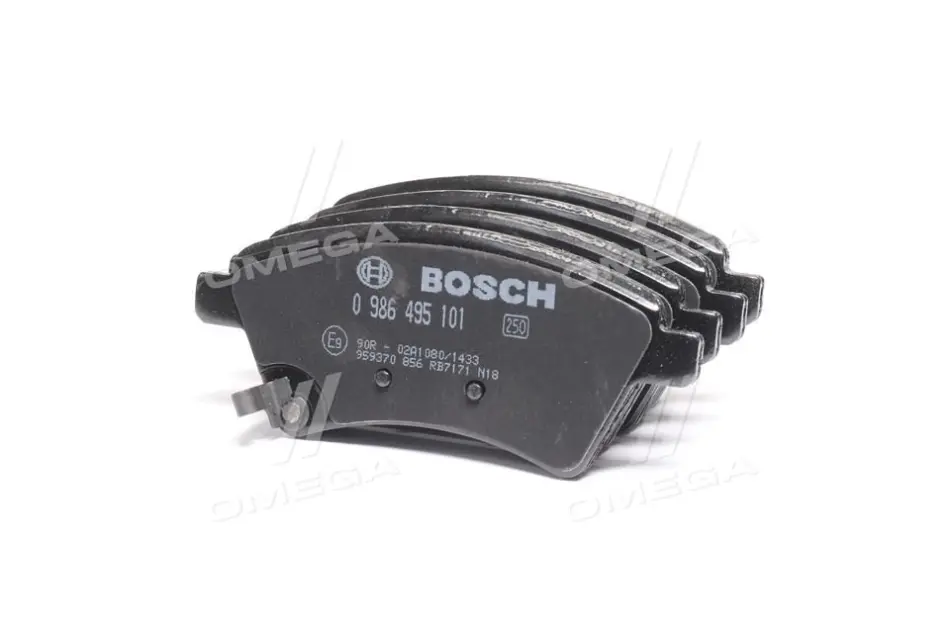 Тормозні (гальмівні) колодки Bosch 0986495101 (фото 1)