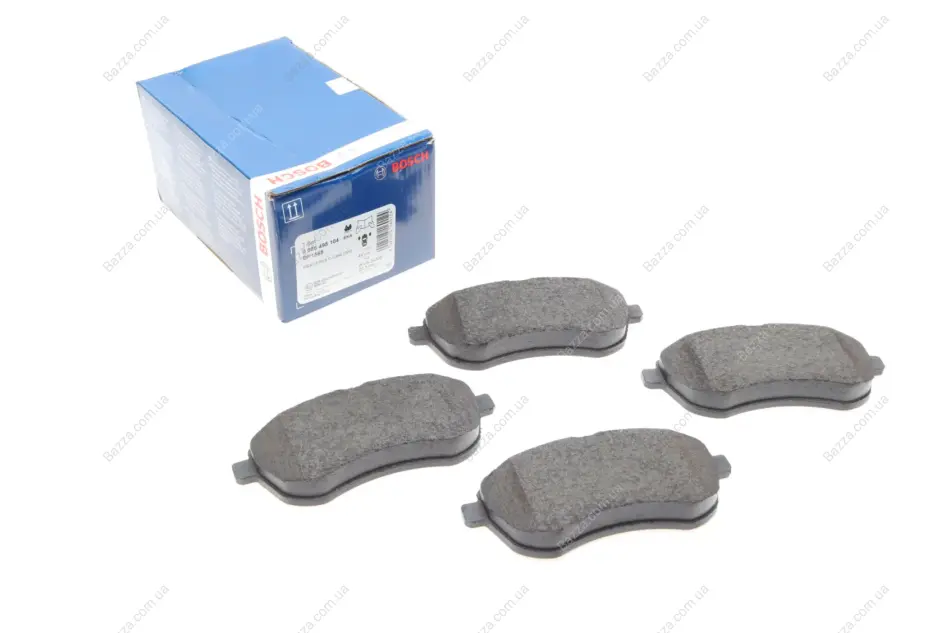 Тормозні (гальмівні) колодки Bosch 0 986 495 104 (фото 1)
