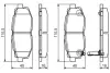 Тормозні (гальмівні) колодки Bosch 0986495135 (фото 5)