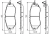 Тормозні (гальмівні) колодки Bosch 0986495156 (фото 4)