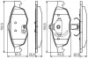Тормозні (гальмівні) колодки Bosch 0986495161 (фото 1)