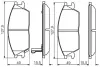 Тормозні (гальмівні) колодки Bosch 0986495221 (фото 6)