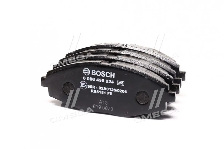 Тормозные колодки bosch 0986495224