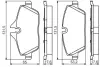 Тормозные колодки bosch 0 986 495 251