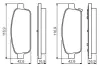 Тормозні (гальмівні) колодки Bosch 0986495259 (фото 7)