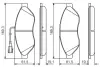Тормозні (гальмівні) колодки Bosch 0986495293 (фото 6)