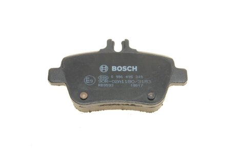 Тормозні (гальмівні) колодки bosch 0986495348