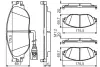 Тормозные колодки bosch 0986495350