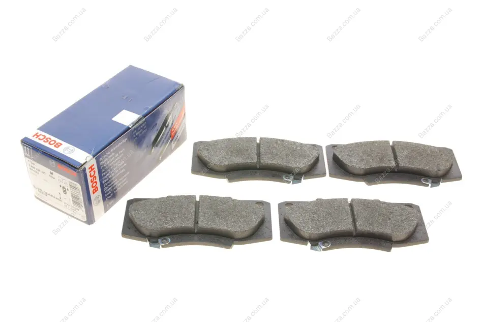 Тормозні (гальмівні) колодки Bosch 0986495352 (фото 1)
