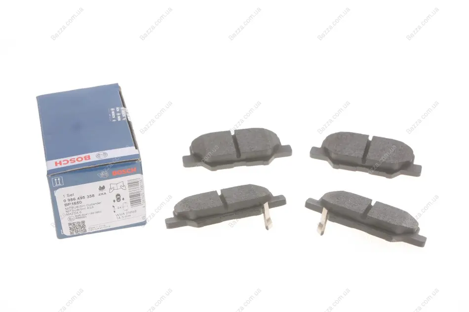 Тормозные колодки bosch 0 986 495 358