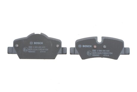Тормозні (гальмівні) колодки bosch 0986495400