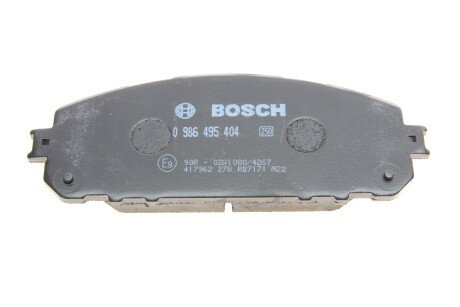 Тормозные колодки bosch 0986495404