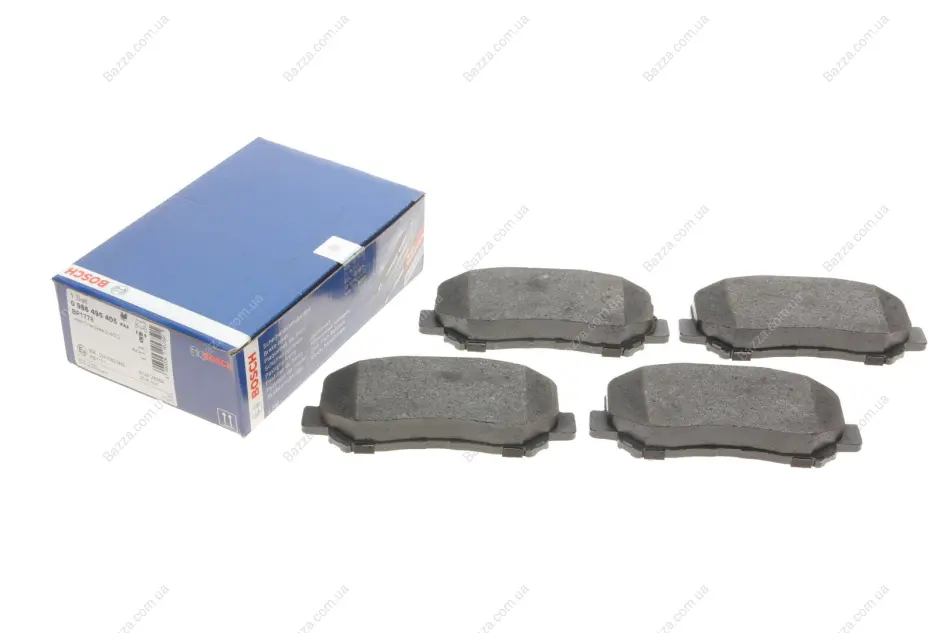 Тормозні (гальмівні) колодки Bosch 0986495405 (фото 1)