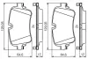 Тормозные колодки bosch 0986495426