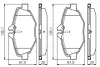 Тормозные колодки bosch 0986495433