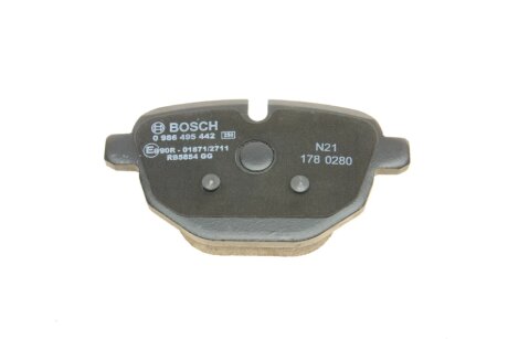 Тормозні (гальмівні) колодки bosch 0986495442