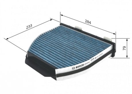 Вугільний фільтр салону bosch 0986628500